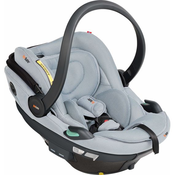 BeSafe Go Beyond² - autosedačka pro miminka s ležící polohou (40-87 cm | 0-13 kg | 0-18 měsíců), Baza: bez bazy, Kolor: Peak Mesh