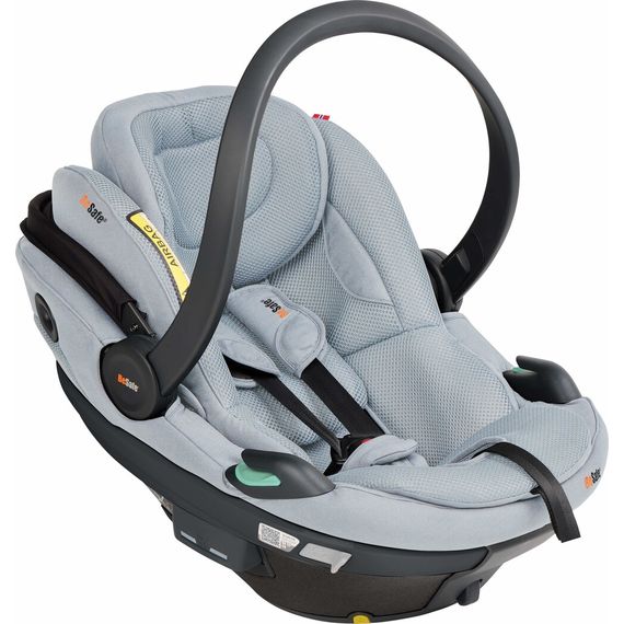 BeSafe Go Beyond² - autosedačka pro miminka s ležící polohou (40-87 cm | 0-13 kg | 0-18 měsíců), Baza: bez bazy, Kolor: Peak Mesh, 7 zdjęcie