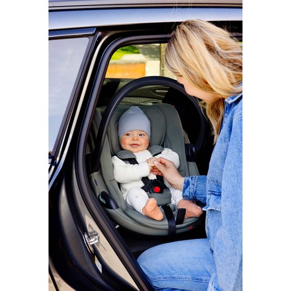 BeSafe Go Beyond² - autosedačka pro miminka s ležící polohou (40-87 cm | 0-13 kg | 0-18 měsíců), Baza: bez bazy, Kolor: Peak Mesh, 9 zdjęcie