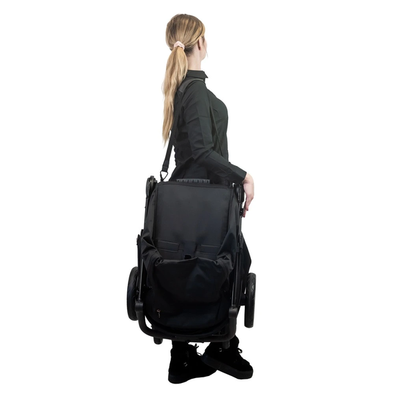 Espiro Wave Pro * Sleva v košíku * sportovní kočárek, Kolor materiału: 10 Classic Black, 13 zdjęcie