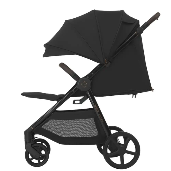 Espiro Wave Pro * Sleva v košíku * sportovní kočárek, Kolor materiału: 10 Classic Black, 16 zdjęcie