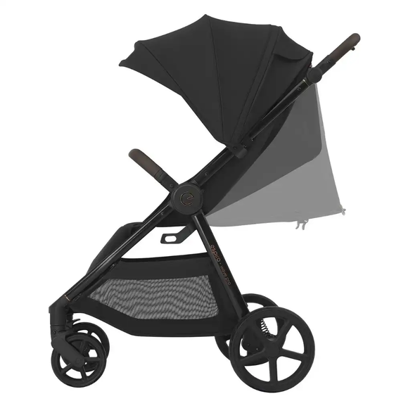 Espiro Wave Pro * Sleva v košíku * sportovní kočárek, Kolor materiału: 10 Classic Black, 27 zdjęcie