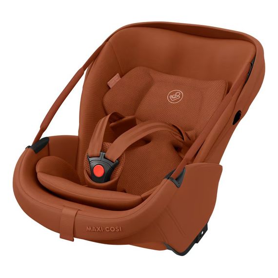 Maxi-Cosi Coral Slide Pro - autosedacka pro kojence (40–87 cm | 0–13 kg | 0–2 roky), Baza: bez bazy, Kolor: Copper Terra, 7 zdjęcie