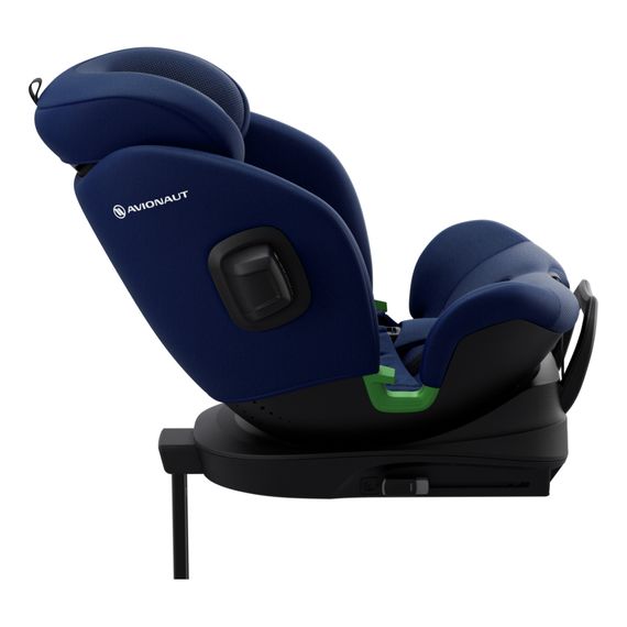 Avionaut Stardust Airflow - obrotowy fotelik samochodowy dla maluchów (61 - 150 cm | 9 - 20 kg | 3 miesiące -12 lat), Kolor: Navy, 8 zdjęcie