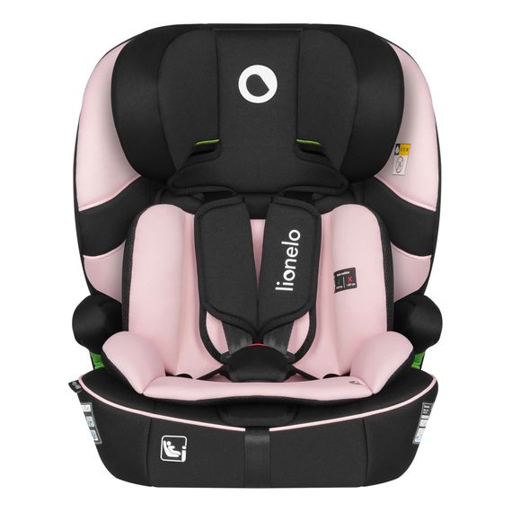 Lionelo Billy i-Size - autosedačka pro batolata (76 - 150 cm | 9 - 36 kg | 15 m - 12 let), Kolor: Pink Baby, 5 zdjęcie