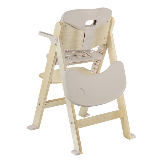 Lionelo Floris - jídelní židlička Beige Natural, Kolor: Beige Natural, 7 zdjęcie