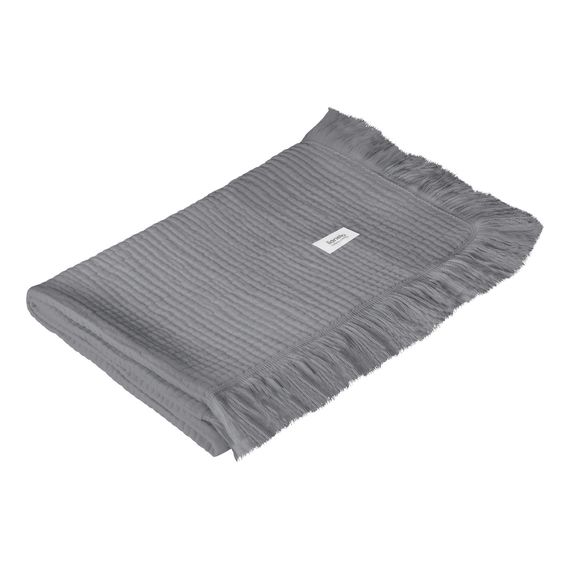Lionelo Muslin Blanket mušlínová deka Dove Grey, Kolor: Dove Grey