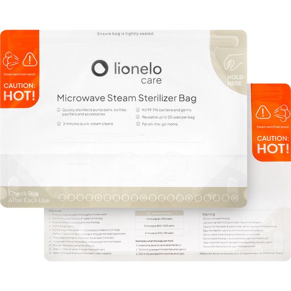 Lionelo Care sterilizační sáčky Thermbag 8 kusů, Rozmiar: 8 szt., 3 zdjęcie