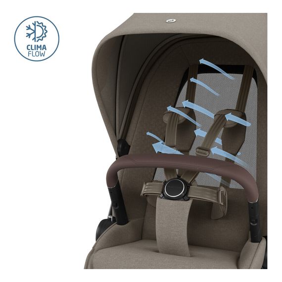 Maxi-Cosi Fame Pushchair, Rodzaj: spacerowy, Kolor: Twillic Truffle, image , 8 image