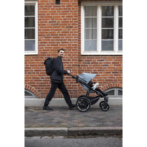 Thule Urban Glide 4-wheel čtyřkolový terénní kočárek, Rodzaj wózka: spacerowy, Kolor materiału: Mid Blue, 6 zdjęcie