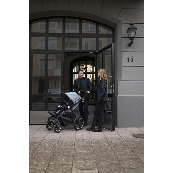 Thule Urban Glide 4-wheel čtyřkolový terénní kočárek, Rodzaj wózka: spacerowy, Kolor materiału: Mid Blue, 17 zdjęcie