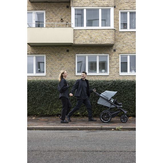 Thule Urban Glide 4-wheel čtyřkolový terénní kočárek, Rodzaj wózka: spacerowy, Kolor materiału: Mid Blue, 21 zdjęcie
