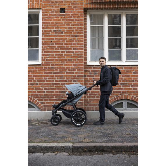 Thule Urban Glide 4-wheel čtyřkolový terénní kočárek, Rodzaj wózka: spacerowy, Kolor materiału: Mid Blue, 22 zdjęcie