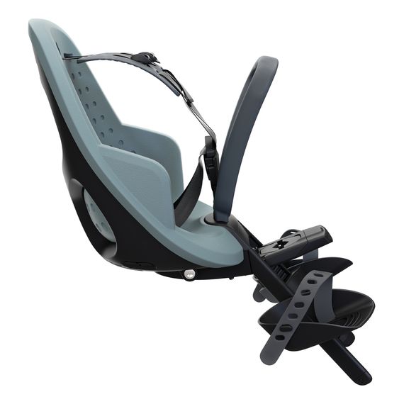 Thule Yepp 2 mini - přední dětská cyklosedačka, Kolor: Mid Blue, 6 zdjęcie