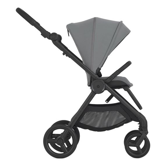 Anex IQ Basic kočárek 3v1 s korbou, sportovním sedátkem a buggy – transformace bez klíčku, Kolekcja: Basic, Kolor materiału: Loft, 30 zdjęcie