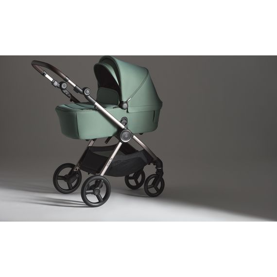Anex IQ wózek 3w1 głęboko-spacerowy z opcją przekształcenia w lekką spacerówkę - bez kluczyka, Kolekcja: Premium, Kolor materiału: Olly, 28 zdjęcie