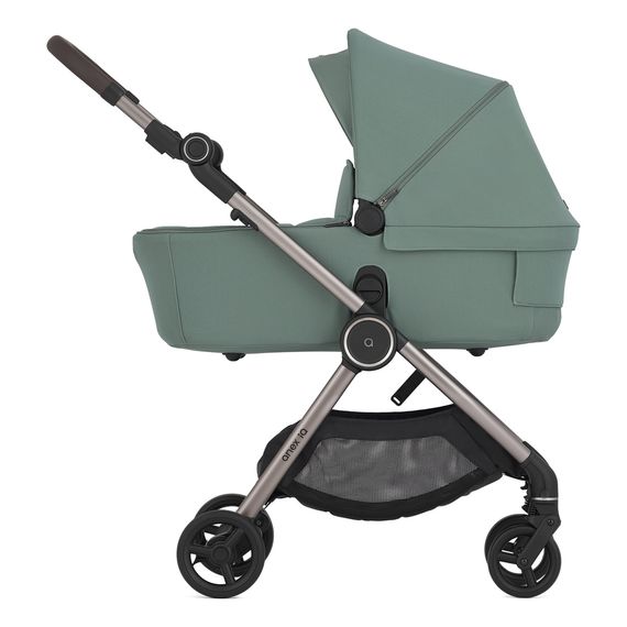 Anex IQ wózek 3w1 głęboko-spacerowy z opcją przekształcenia w lekką spacerówkę - bez kluczyka, Kolekcja: Premium, Kolor materiału: Olly, 31 zdjęcie