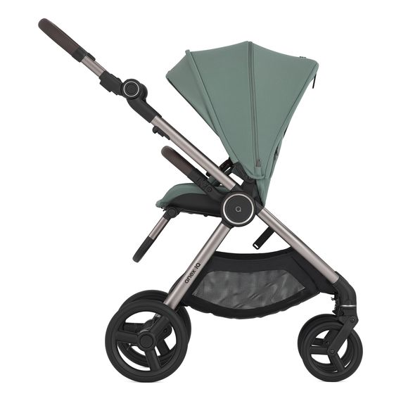 Anex IQ wózek 3w1 głęboko-spacerowy z opcją przekształcenia w lekką spacerówkę - bez kluczyka, Kolekcja: Premium, Kolor materiału: Olly, 36 zdjęcie