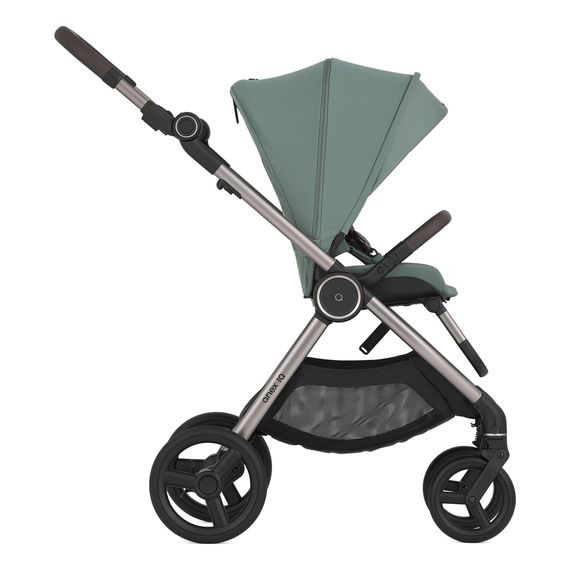 Anex IQ wózek 3w1 głęboko-spacerowy z opcją przekształcenia w lekką spacerówkę - bez kluczyka, Kolekcja: Premium, Kolor materiału: Olly, 37 zdjęcie