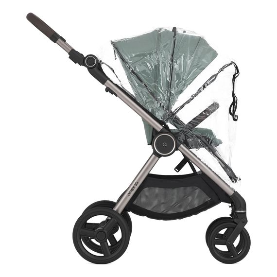 Anex IQ wózek 3w1 głęboko-spacerowy z opcją przekształcenia w lekką spacerówkę - bez kluczyka, Kolekcja: Premium, Kolor materiału: Olly, 38 zdjęcie