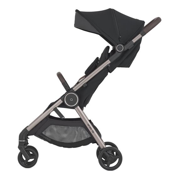 Anex IQ wózek 3w1 głęboko-spacerowy z opcją przekształcenia w lekką spacerówkę - bez kluczyka, Kolekcja: Premium, Kolor materiału: Starless, 27 zdjęcie