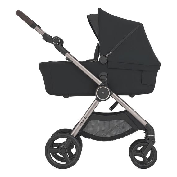 Anex IQ wózek 3w1 głęboko-spacerowy z opcją przekształcenia w lekką spacerówkę - bez kluczyka, Kolekcja: Premium, Kolor materiału: Starless, 16 zdjęcie