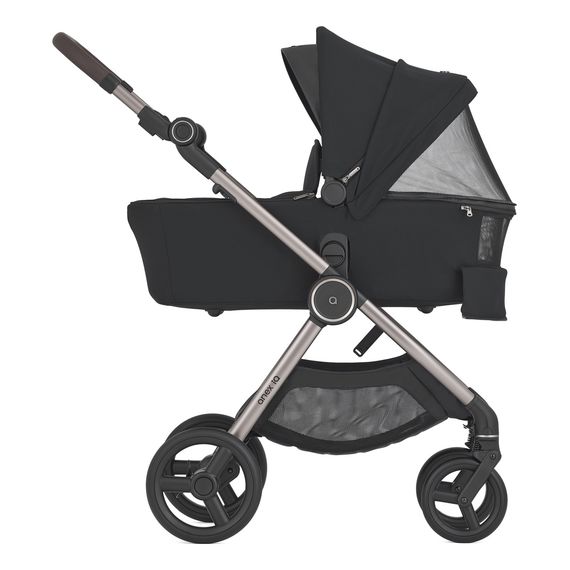 Anex IQ wózek 3w1 głęboko-spacerowy z opcją przekształcenia w lekką spacerówkę - bez kluczyka, Kolekcja: Premium, Kolor materiału: Starless, 41 zdjęcie