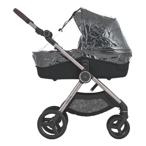Anex IQ wózek 3w1 głęboko-spacerowy z opcją przekształcenia w lekką spacerówkę - bez kluczyka, Kolekcja: Premium, Kolor materiału: Starless, 42 zdjęcie