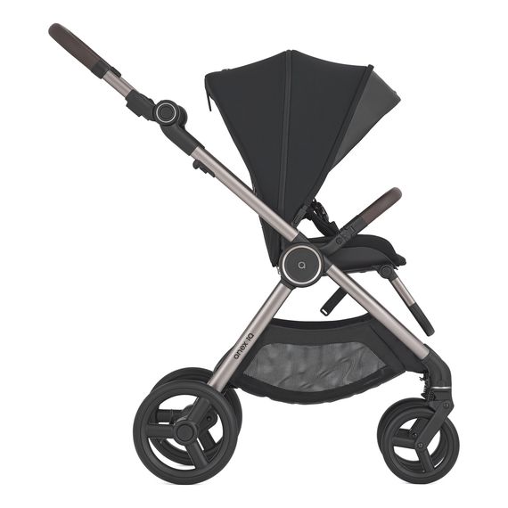 Anex IQ wózek 3w1 głęboko-spacerowy z opcją przekształcenia w lekką spacerówkę - bez kluczyka, Kolekcja: Premium, Kolor materiału: Starless, 43 zdjęcie