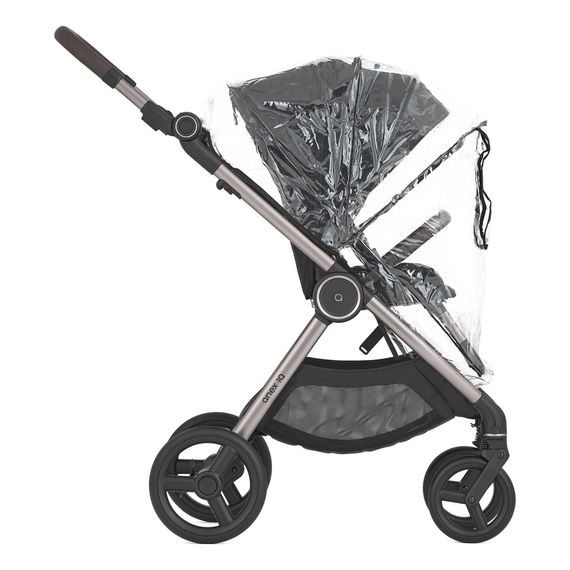 Anex IQ wózek 3w1 głęboko-spacerowy z opcją przekształcenia w lekką spacerówkę - bez kluczyka, Kolekcja: Premium, Kolor materiału: Starless, 44 zdjęcie