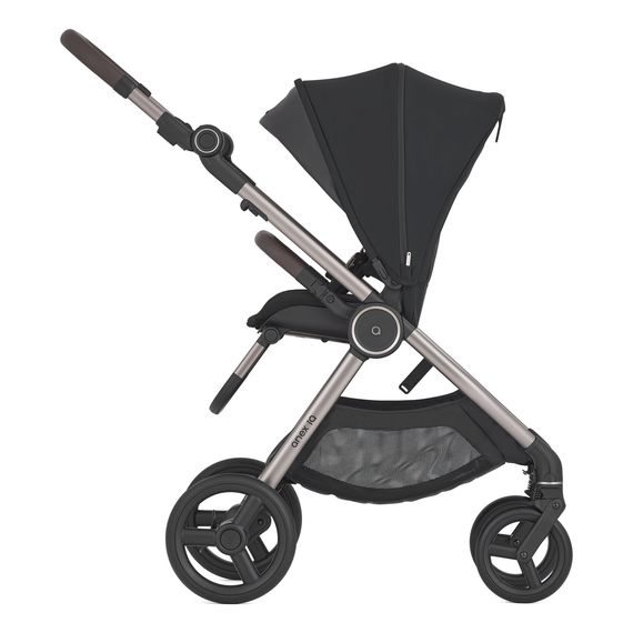 Anex IQ wózek 3w1 głęboko-spacerowy z opcją przekształcenia w lekką spacerówkę - bez kluczyka, Kolekcja: Premium, Kolor materiału: Starless, 45 zdjęcie