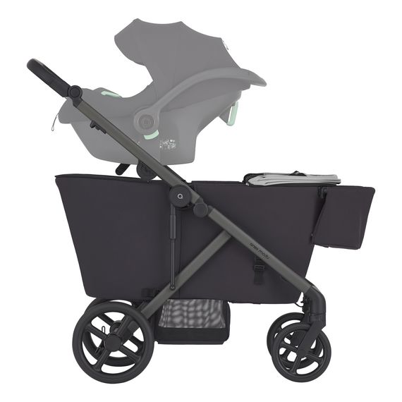 Anex Modu - vozík wagon pro jedno nebo dvě děti, Rodzaj wózka: wagon, Kolor materiału: Haze, 8 zdjęcie