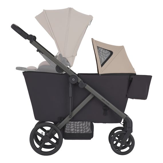 Anex Modu - vozík wagon pro jedno nebo dvě děti, Rodzaj wózka: wagon, Kolor materiału: Shea, 4 zdjęcie