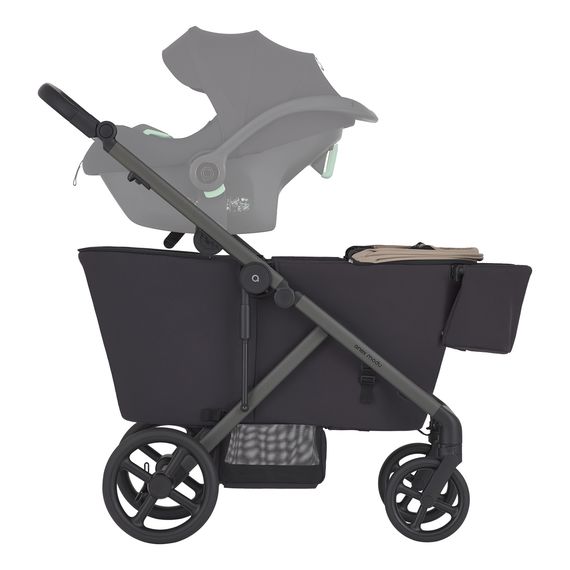 Anex Modu - vozík wagon pro jedno nebo dvě děti, Rodzaj wózka: wagon, Kolor materiału: Shea, 6 zdjęcie