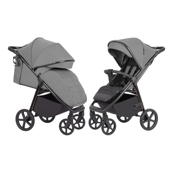 Carrello Bravo Plus - Stylish All-Terrain Pushchair, Kolor: Forest Grey, image , 8 image