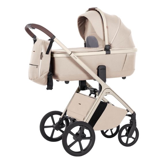 Carrello Vector kombinovaný kočárek 2v1, Kolor materiału: Seashell Beige, 15 zdjęcie