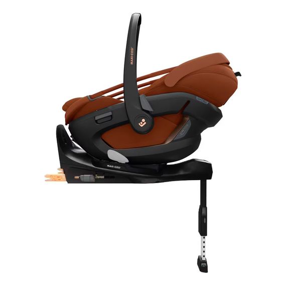 Maxi-Cosi Coral Slide Pro with Pearl XL Slide Pro and Slide Pro Base – Car Seat Set with ISOFIX Base (40–150 cm | 0–36 kg | 0–12 Years), Baza: Pearl XL + baza Side Pro, Kolor: Copper Terra /Authentic Graphite, image , 10 image