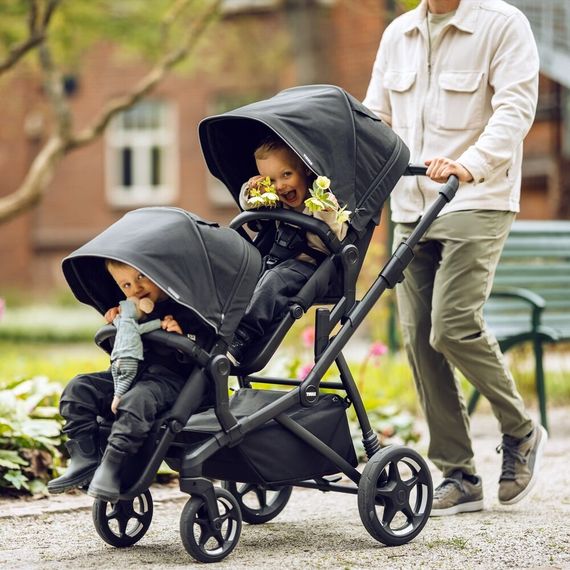 Thule Sleek 2 Year After Year Pushchair, Rodzaj: rok po roku, Kolor: Black, Kolor ramy: Black, image , 7 image