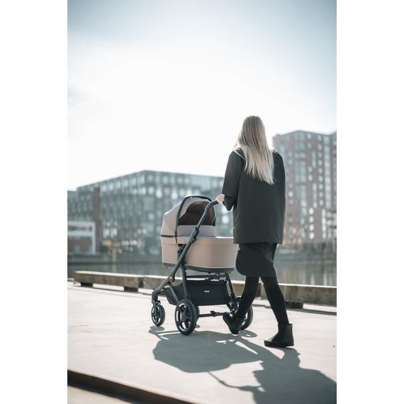 Thule Sleek 2 kočárek rok po roce, Rodzaj wózka: rok po roku, Kolor materiału: Tinted Taupe, Kolor ramy: Black, 9 zdjęcie