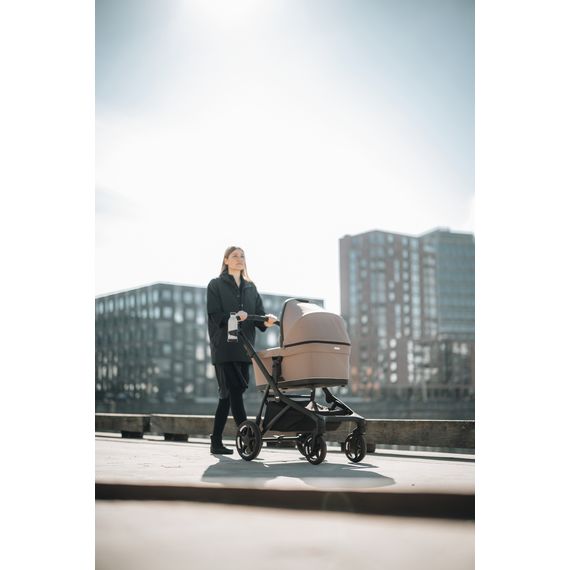 Thule Sleek 2 kočárek rok po roce, Rodzaj wózka: rok po roku, Kolor materiału: Tinted Taupe, Kolor ramy: Black, 10 zdjęcie