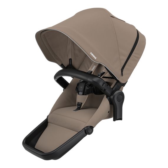 Thule Sleek 2 kočárek rok po roce, Rodzaj wózka: rok po roku, Kolor materiału: Tinted Taupe, Kolor ramy: Black, 19 zdjęcie