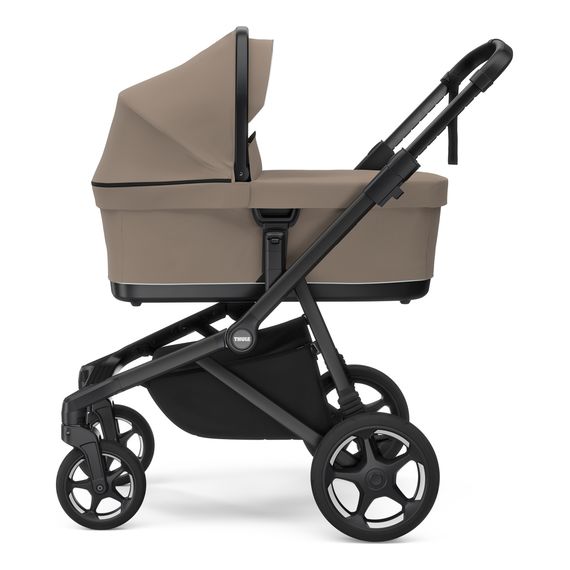Thule Sleek 2 kočárek rok po roce, Rodzaj wózka: rok po roku, Kolor materiału: Tinted Taupe, Kolor ramy: Black, 20 zdjęcie