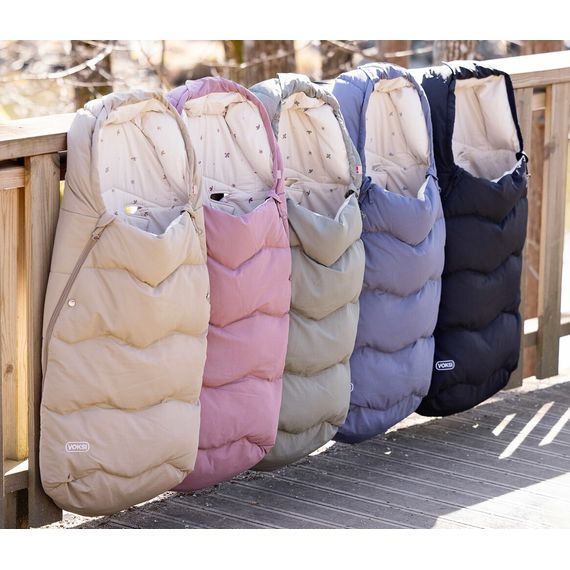 BeSafe Voksi Explorer śpiworek do fotelika/wózka, Kolor materiału: Stone Blue, 6 zdjęcie