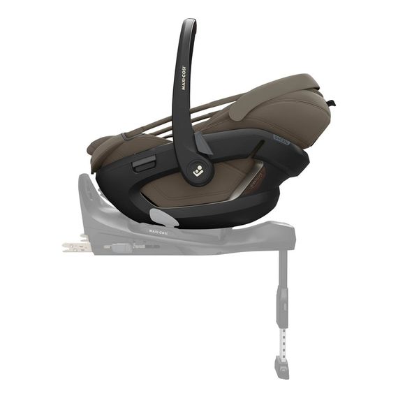 Maxi-Cosi Coral Slide Pro - autosedacka pro kojence (40–87 cm | 0–13 kg | 0–2 roky), Baza: bez bazy, Kolor: Oak Truffle, 10 zdjęcie