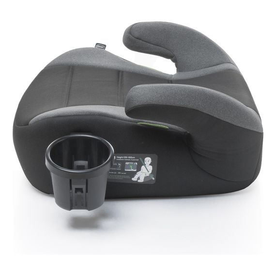 4Baby Boost Cup - podsedák do auta pro starší děti (125 - 150 cm | 22 - 36 kg | 5 - 12 let), Kolor: Graphite, 6 zdjęcie