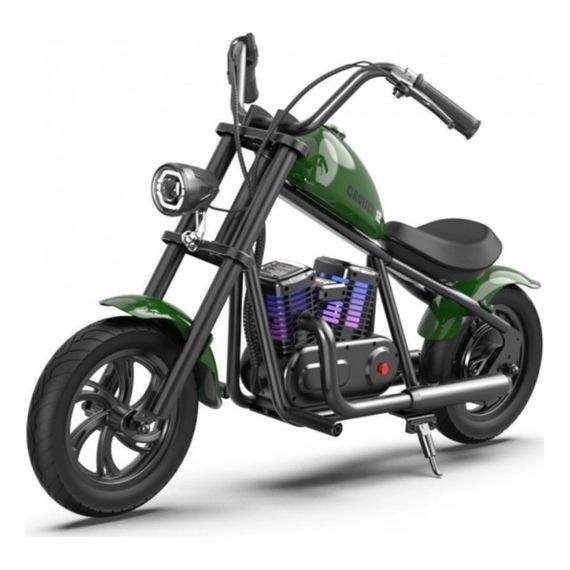 Hyper Gogo Cruiser 12 Plus motocykl elektryczny Zielony, Kolor: Zielony, 6 zdjęcie