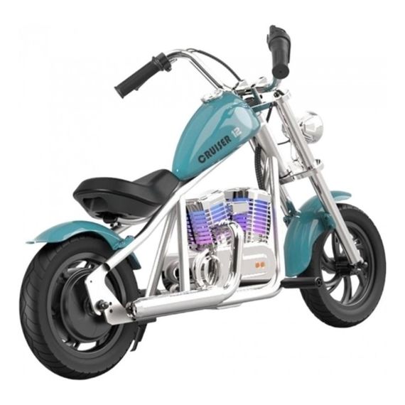 Hyper Gogo Cruiser 12 Plus elektrická motorka s aplikací Modrá, Kolor: Niebieski, 5 zdjęcie