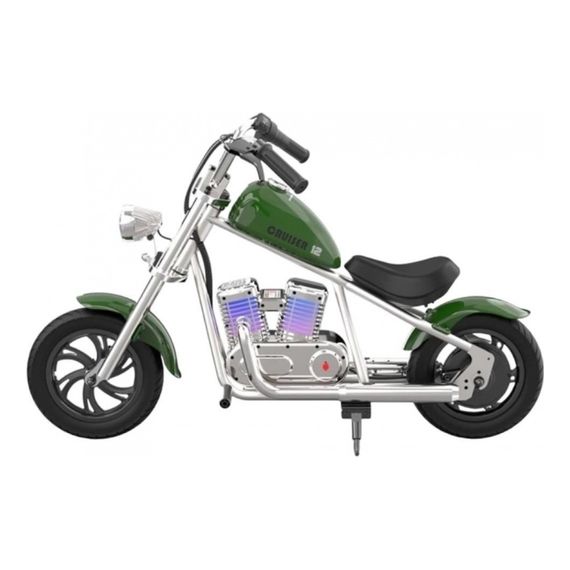 Hyper GoGo Cruiser 12 Plus with App Electric Motorcycle Green, Kolor: Zielony, image , 6 image