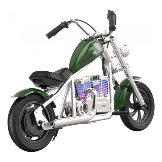 Hyper GoGo Cruiser 12 Plus with App Electric Motorcycle Green, Kolor: Zielony, image , 7 image