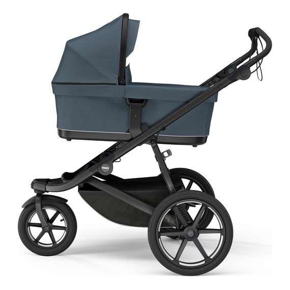 Thule Urban Glide 3 tříkolový kočárek 2v1, Rodzaj wózka: głęboko-spacerowy, Kolor materiału: Dark Slate, 5 zdjęcie